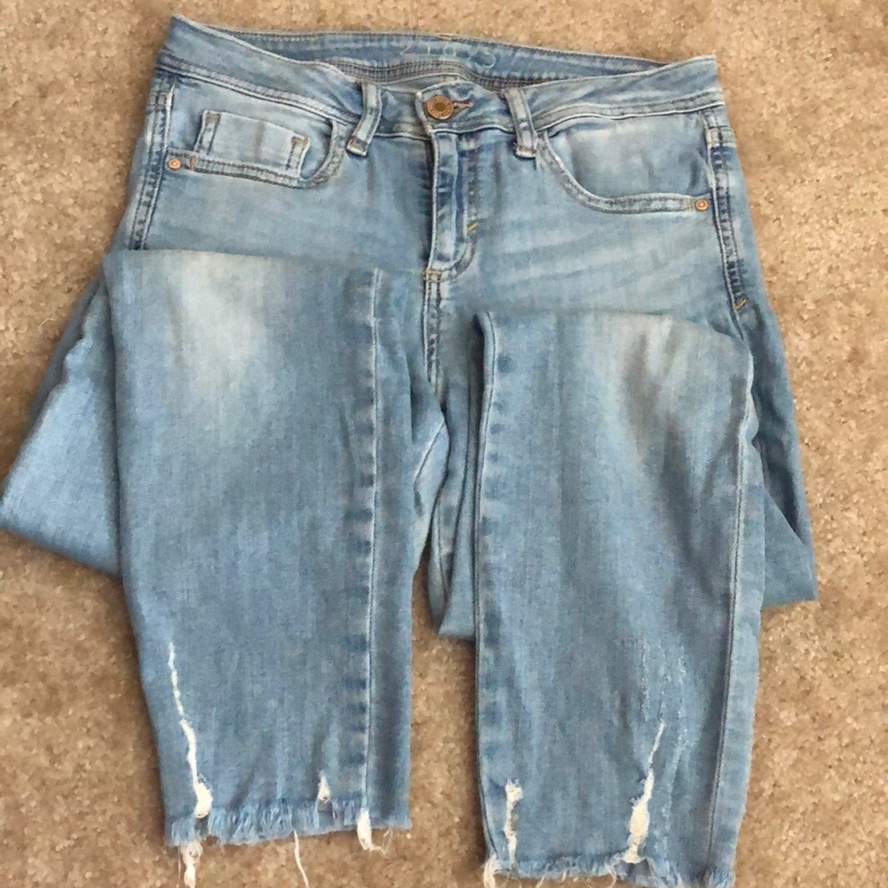 zara basic denim